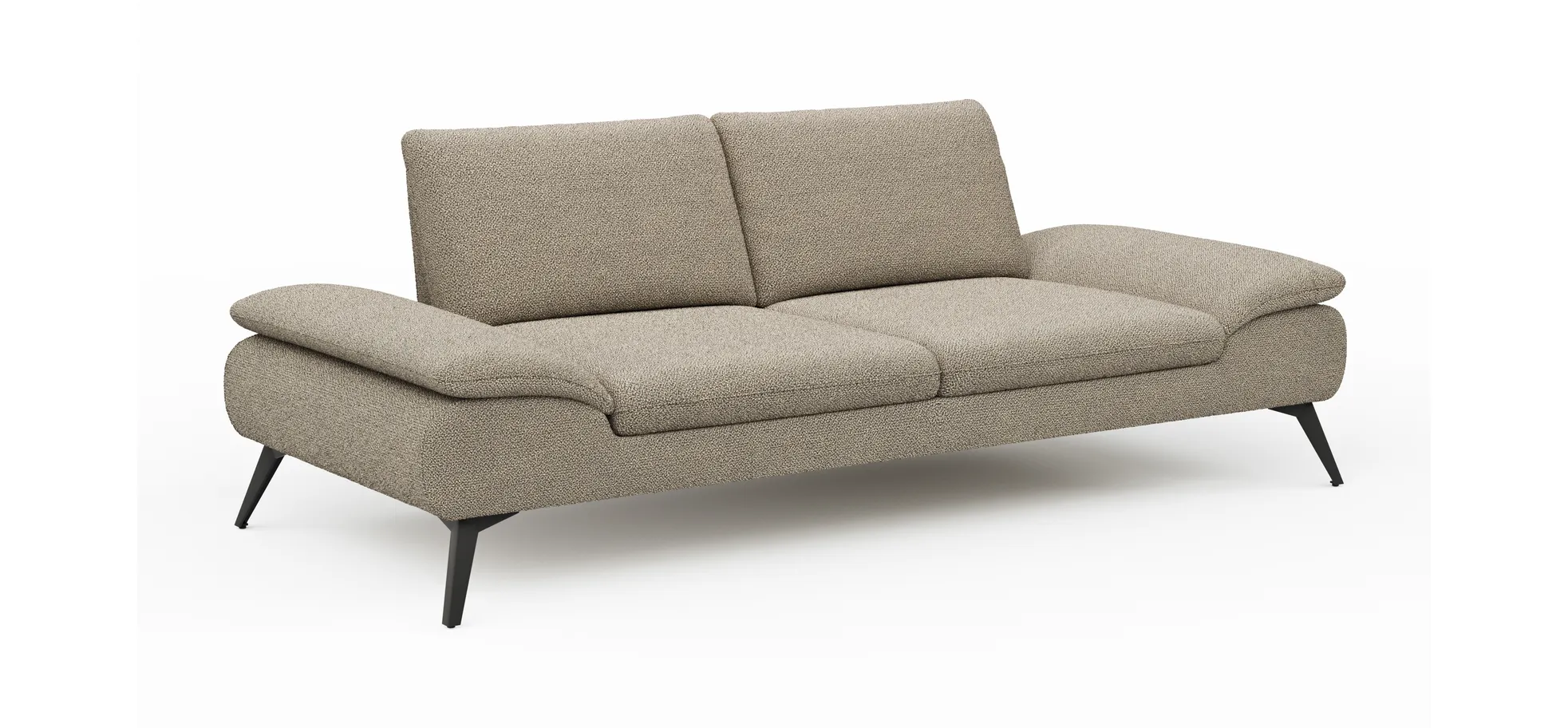 Sofa Collina - 3-Sitzer, Stoff, Beige