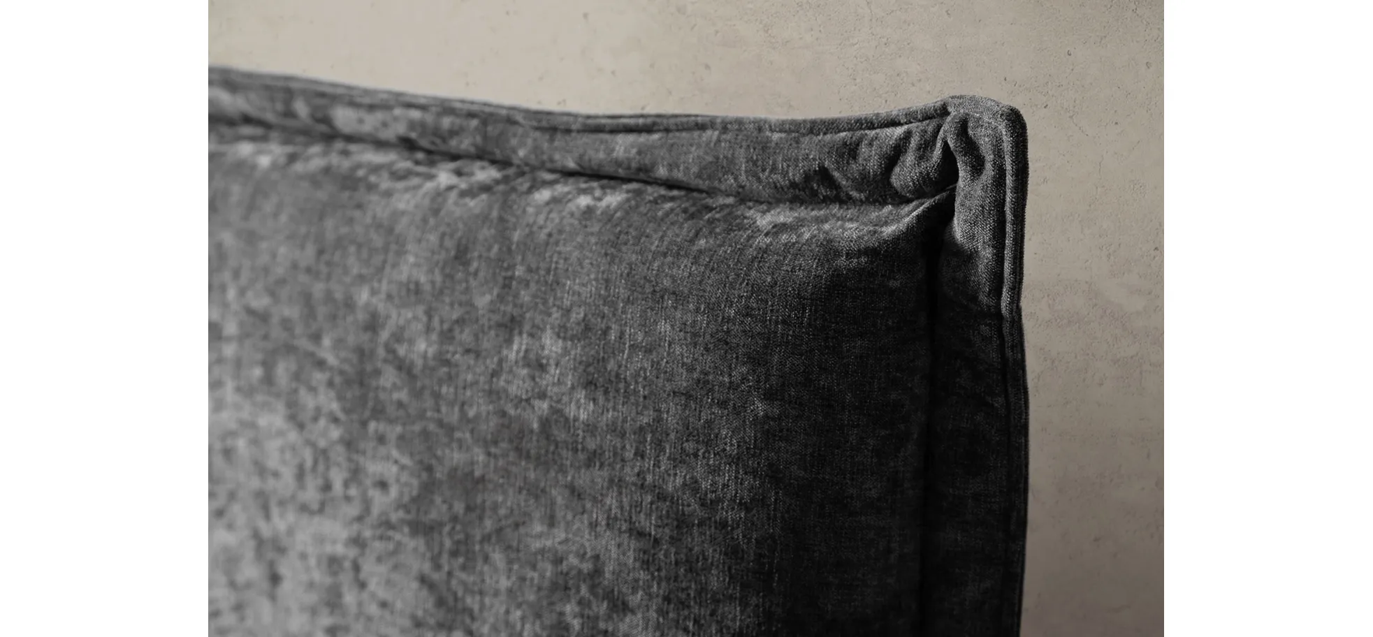 Boxspringbett Contur 2700 - Liegefläche ca. 180x200 cm, Stoff, Grau