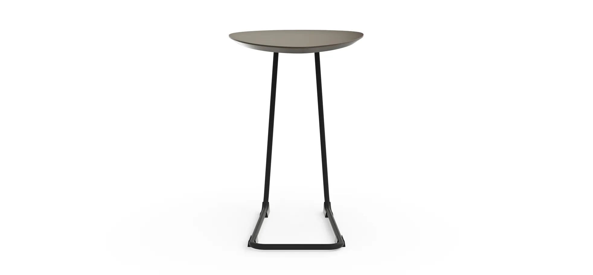 Sofatisch Fano - LBH ca. 57x39x54 cm, Fenix, Taupe