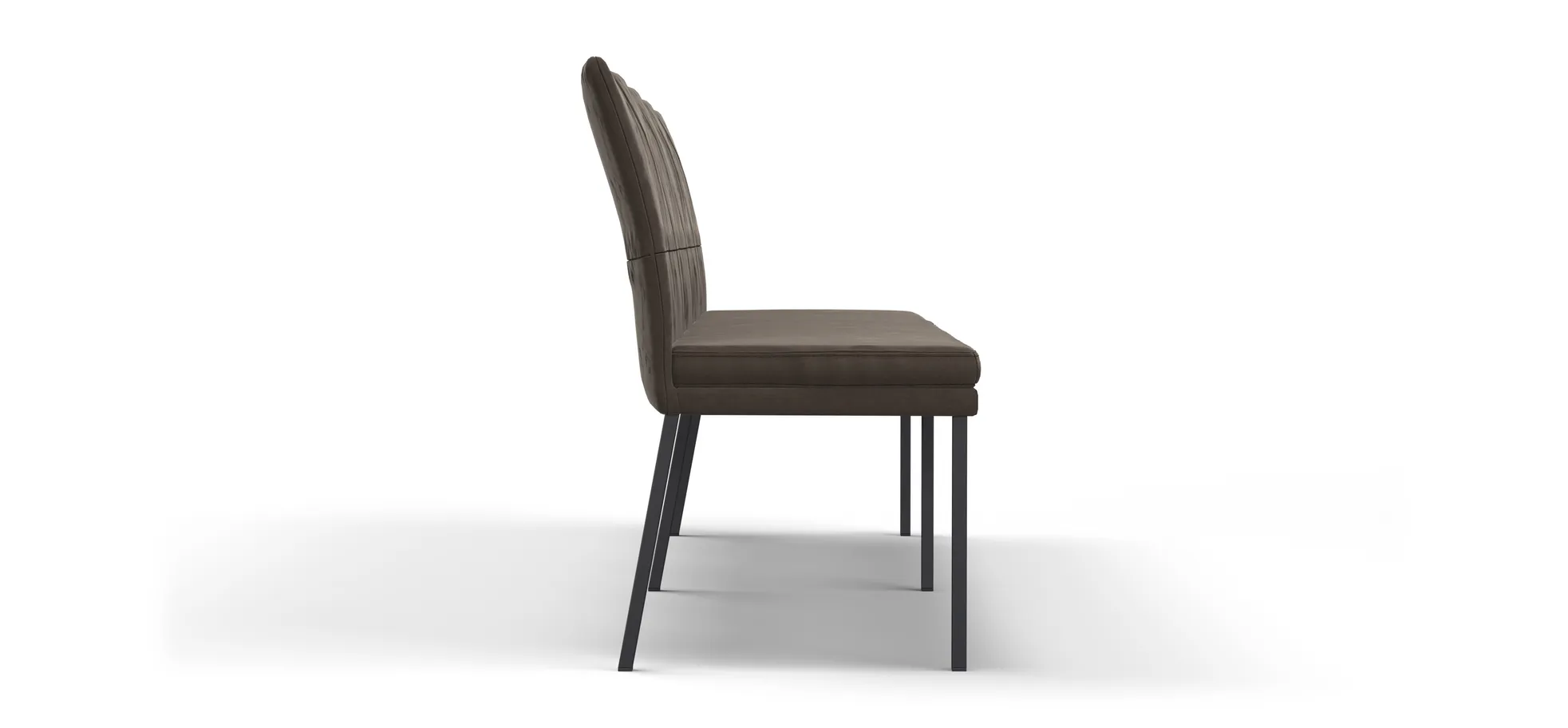 Polsterbank Salamanca - Breite ca. 200 cm, Stoff, Olive