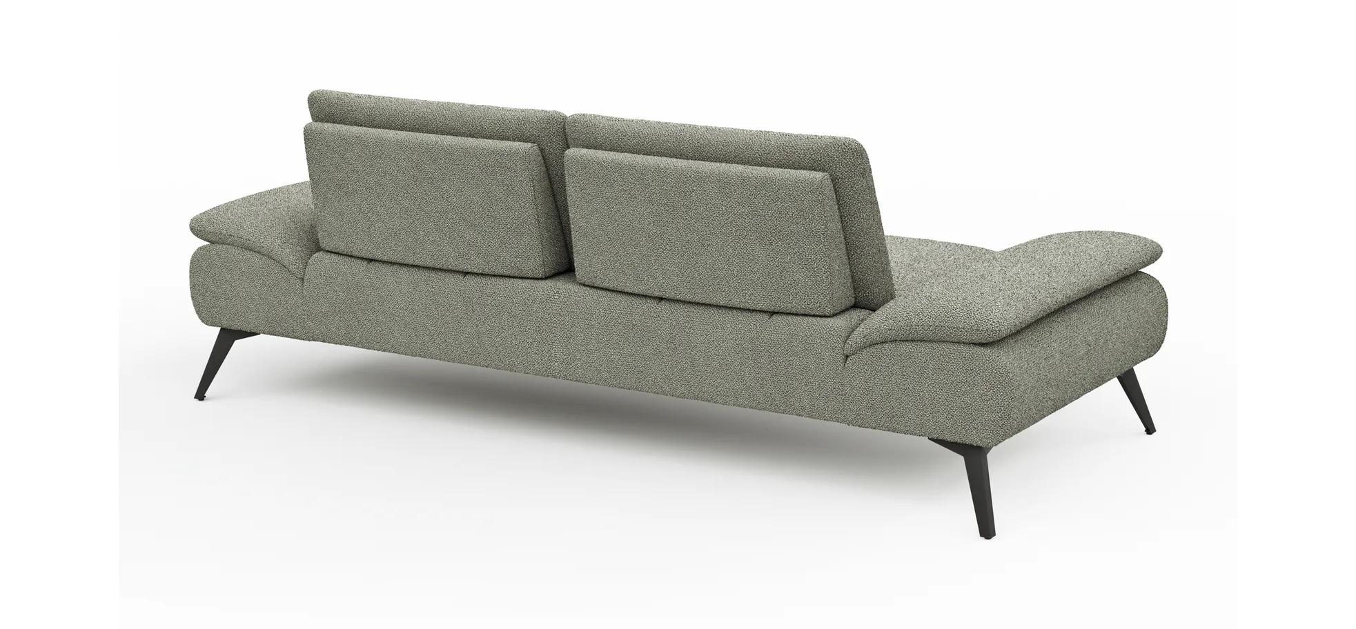 Sofa Collina - 3-Sitzer, Stoff, Eukalyptus