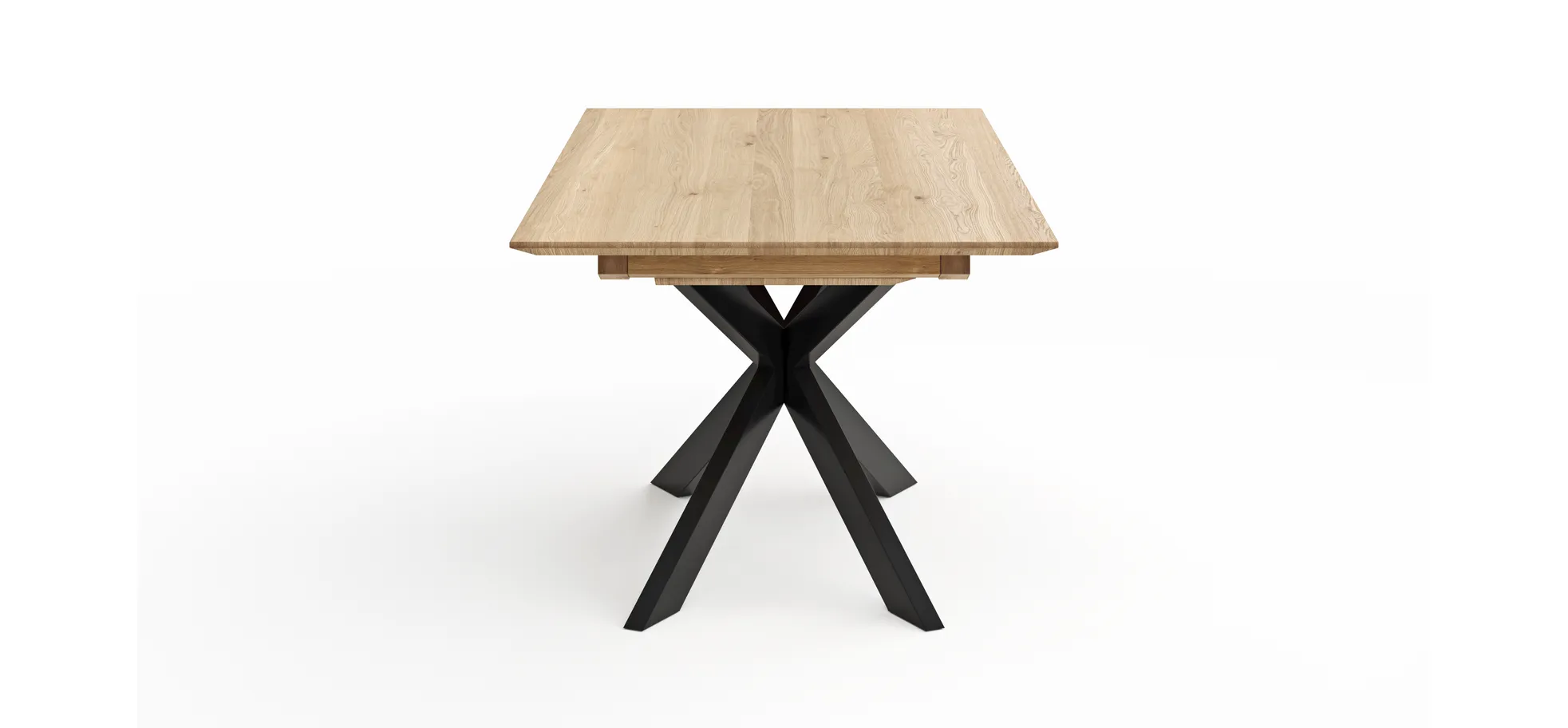 Esstisch Talara Lola - ausziehbar, LB ca. 180x90cm, Wildeiche Bianco