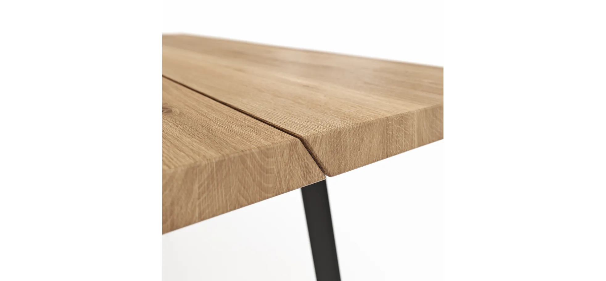 Esstisch Talara Lina - LB. ca. 160x90cm, Wildeiche Natur