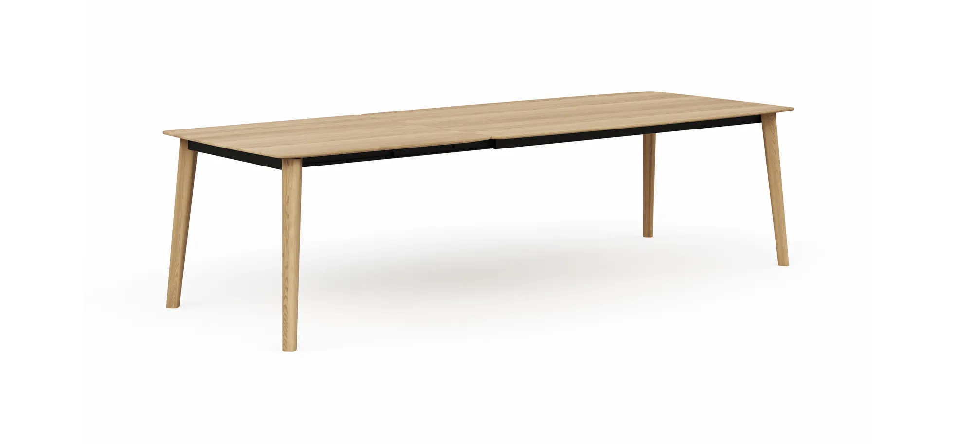 Esstisch Saltino - ausziehbar, LB ca. 180x100 cm, Eiche massiv 110033