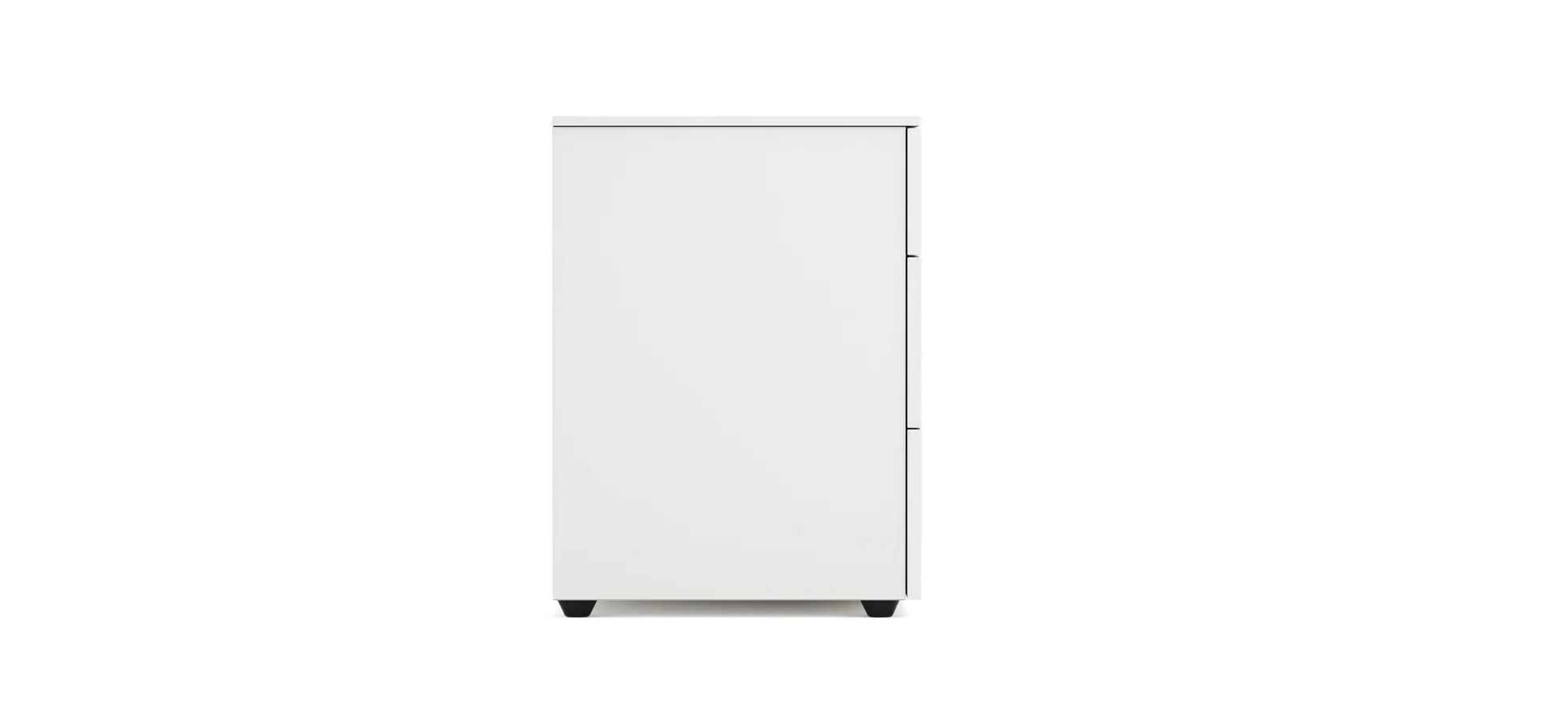 Kommode Loretto - BHT ca. 127x70x51 cm, Lack matt, Weiß
