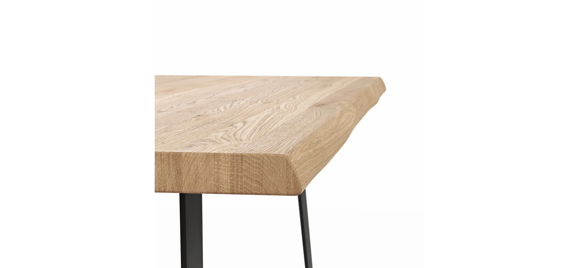 Esstisch Talara Lina - LB. ca. 180x90cm, Wildeiche Natur