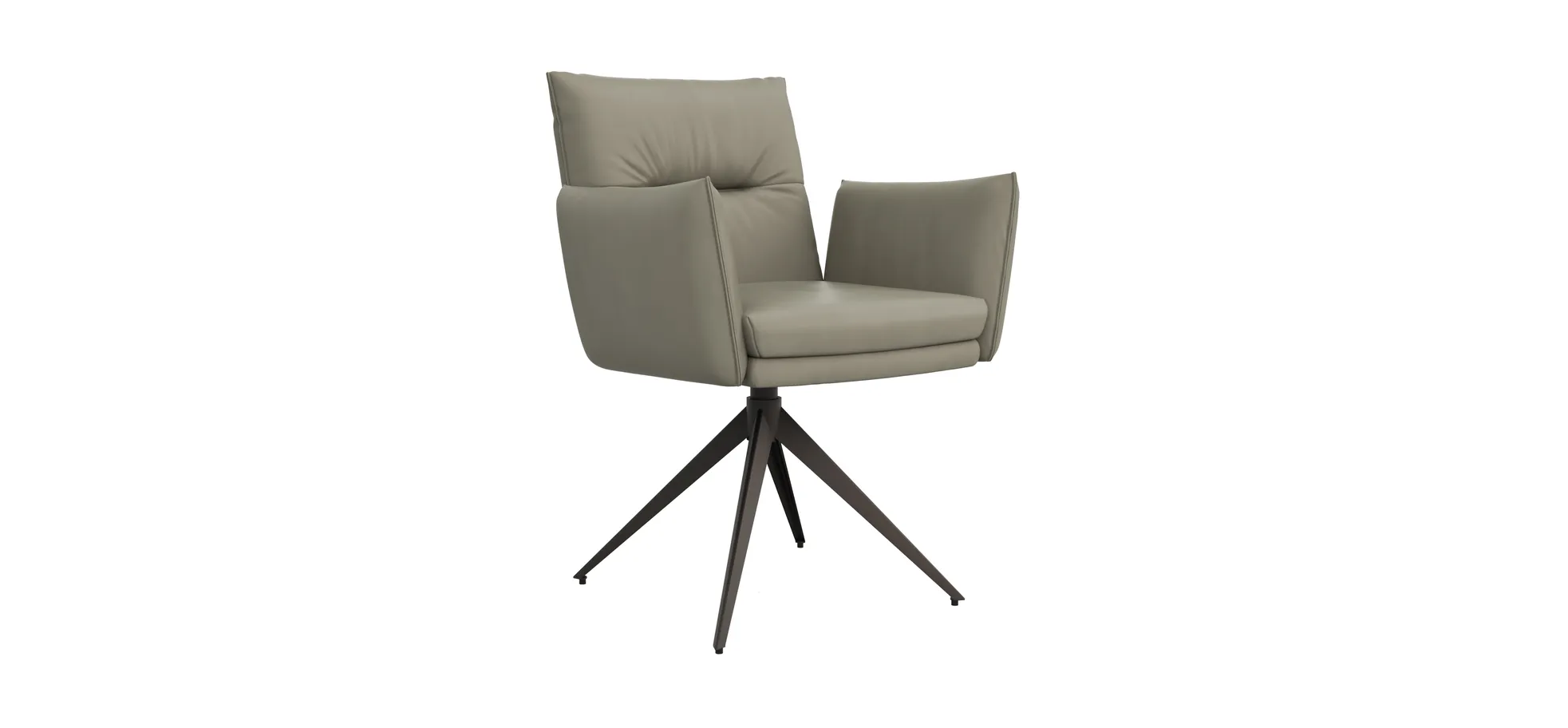 Armlehnstuhl Coscino - Leder, Safari 131598