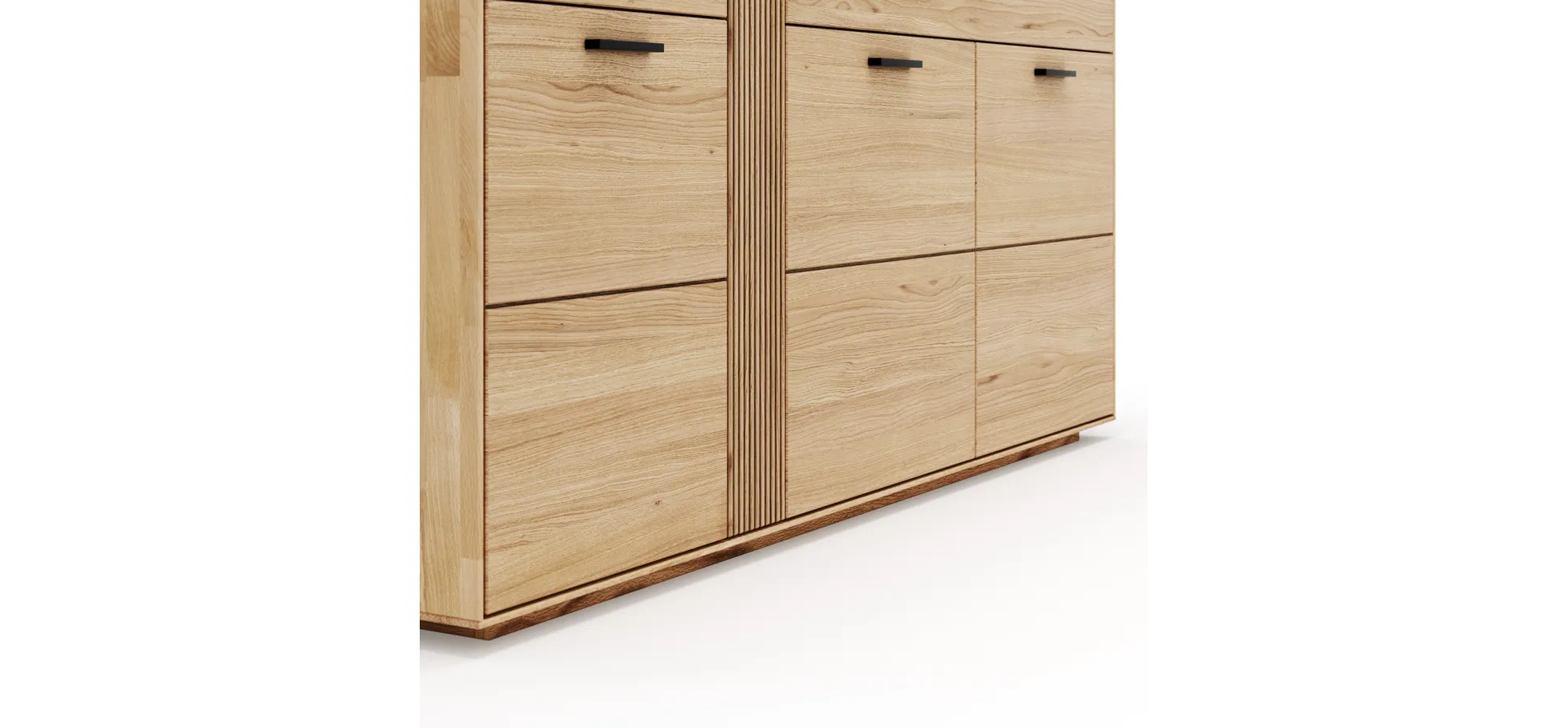 Sideboard Estana - Eiche massiv, legno