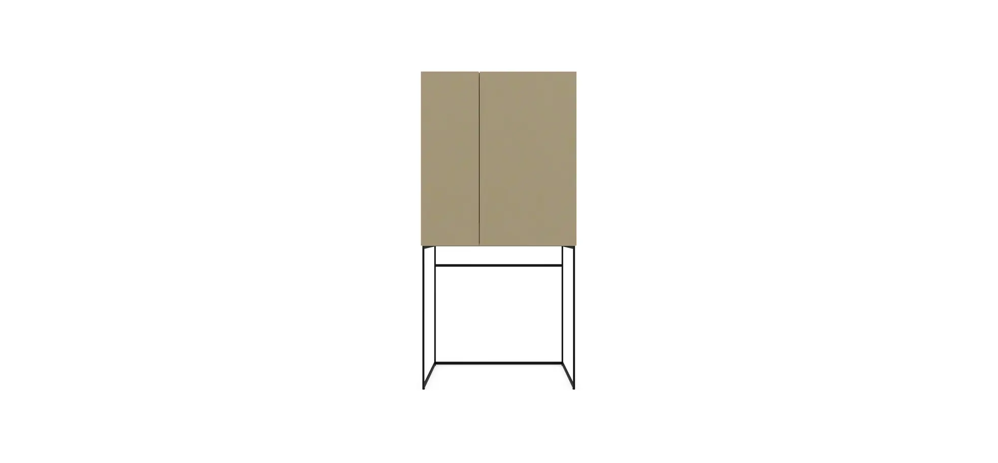 Barschrank 3900 - Lack matt, Goldfarben