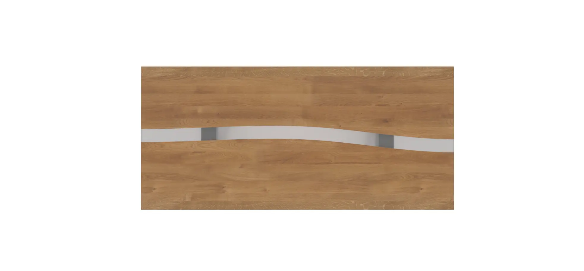 Esstisch Nera - LB ca. 220x110 cm, Asteiche massiv, Epoxy