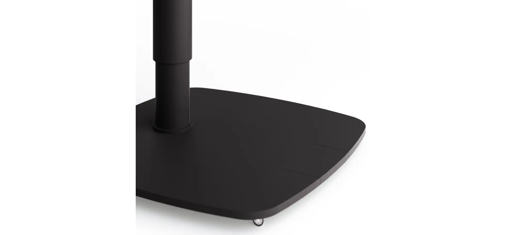 Beistelltisch Camas - LBH ca. 50x50x48 cm, Keramik, Dunkelgrau