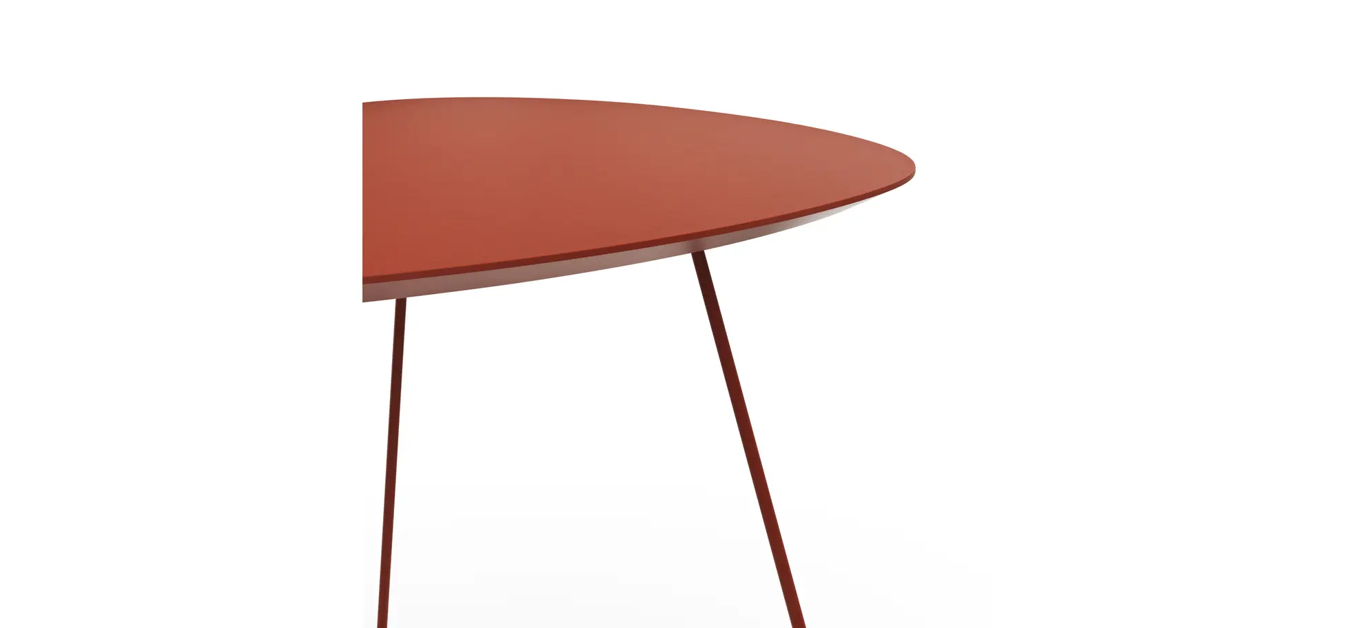 Ecktisch Fano - LBH ca. 59x50x50 cm, Fenix, Siena