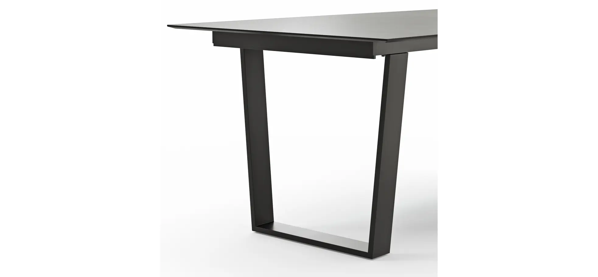 Esstisch Dinner - verlängerbar, LB ca. 180x95 cm, Kunststoff, Grau