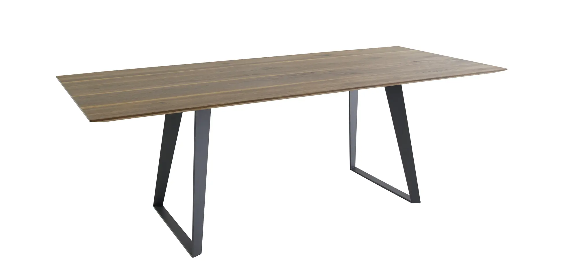 Esstisch Cinque Passi - LB ca. 220x95 cm, Nussbaum Massiv 3026205