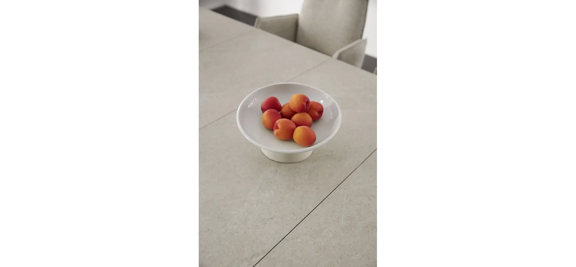 Esstisch Dinner - ausziehbar, LB ca. 160x 90 cm, HPL, Sand