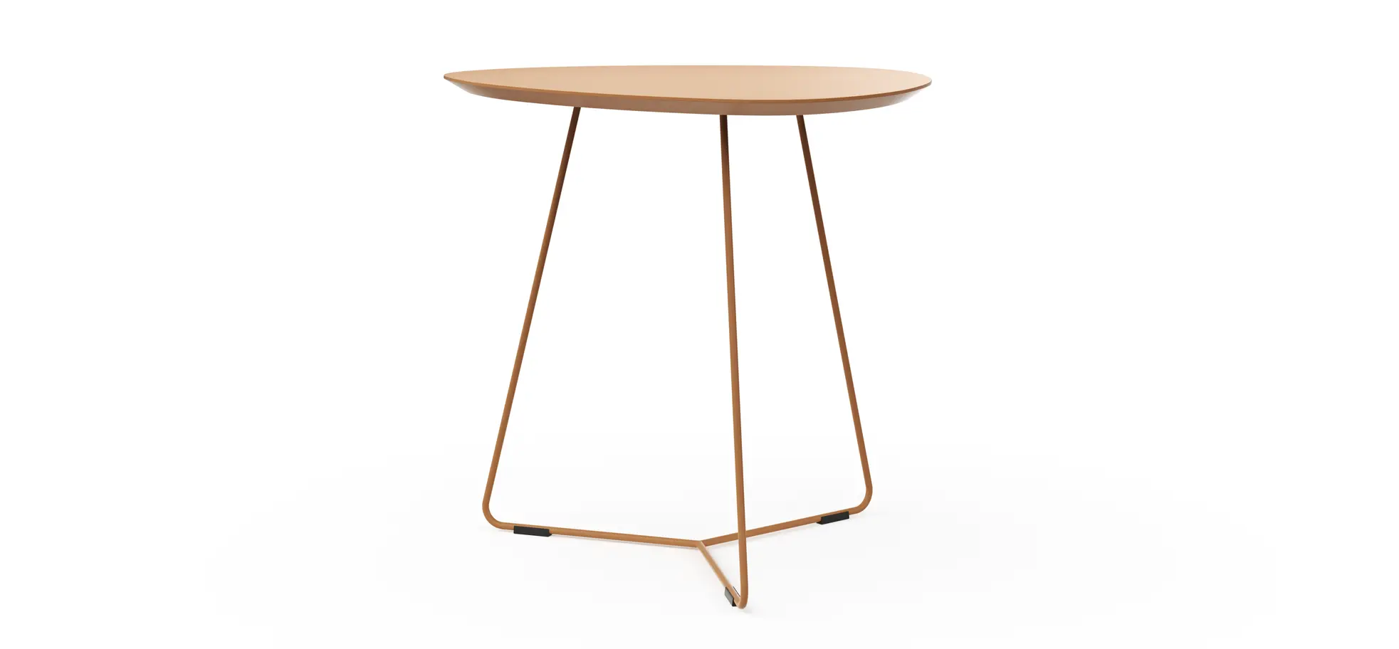 Ecktisch Fano - LBH ca. 59x50x55 cm, Fenix, Beige