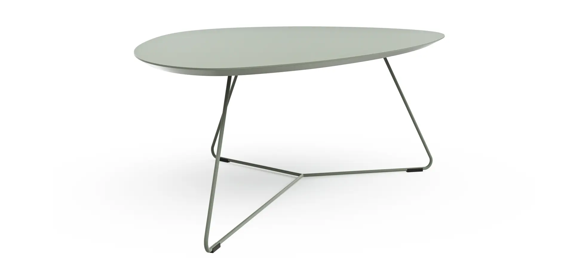 Couchtisch Fano - LBH ca. 121x75x38 cm, Fenix, Olivgrün