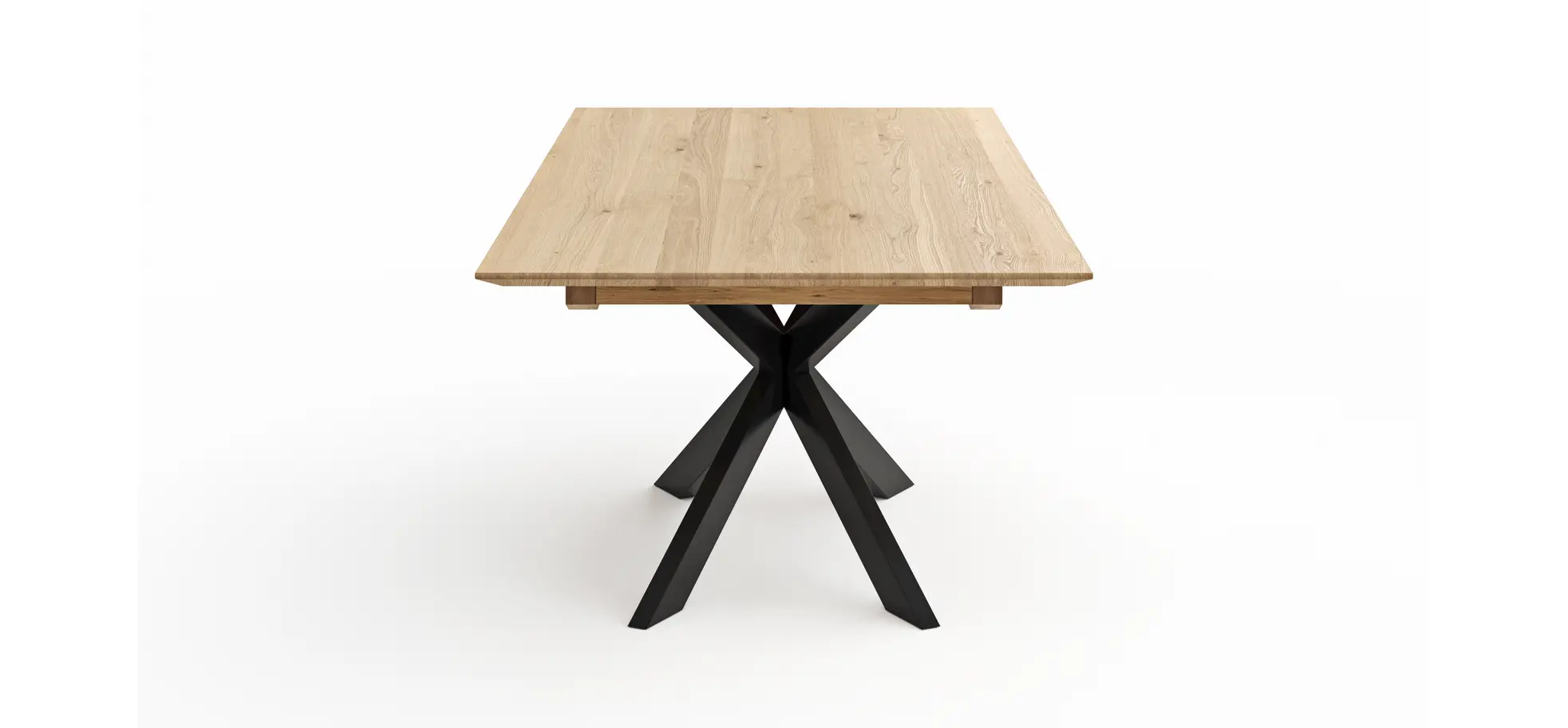 Esstische Talara Lola - LB ca. 220x100cm, Wildeiche Bianco