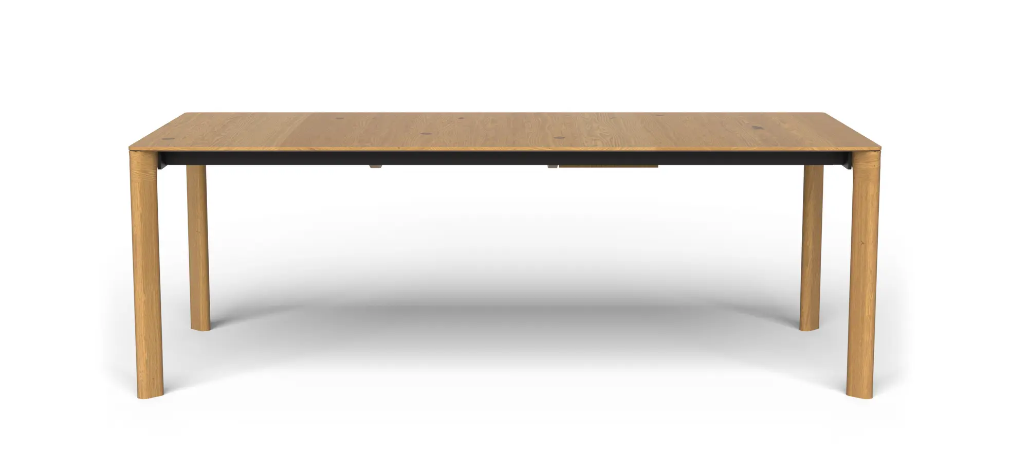 Esstisch 3400 - ausziehbar, LB ca. 220x100cm, Asteiche massiv