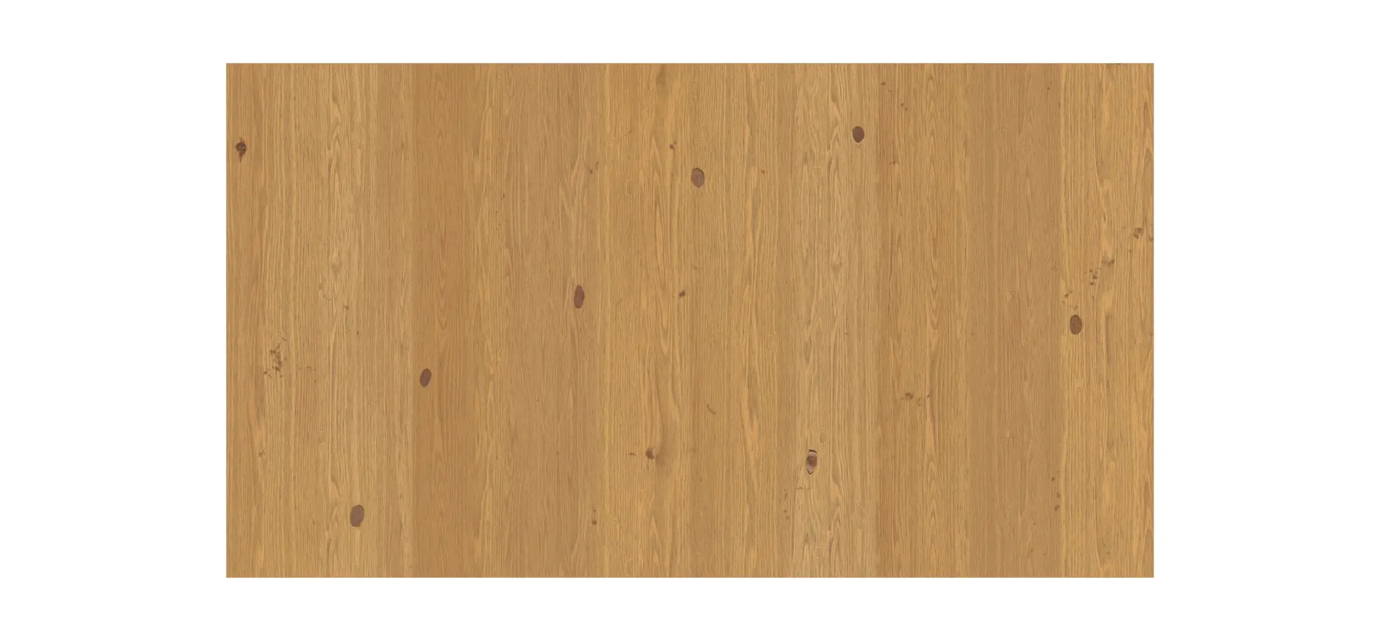 Esstisch 3400 - LB ca. 180x100 cm, ausziehbar, Asteiche massiv, 4-Fuss, Edelstahl