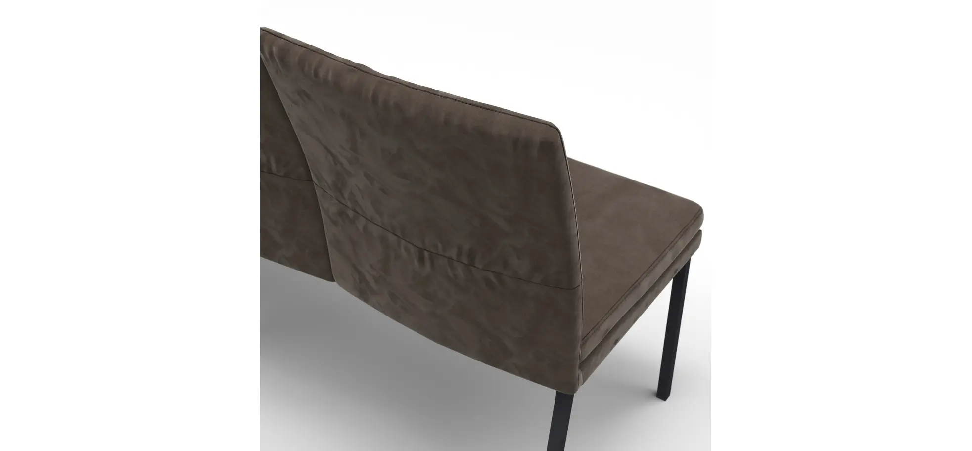 Polsterbank Salamanca - Breite ca. 200 cm, Stoff, Olive