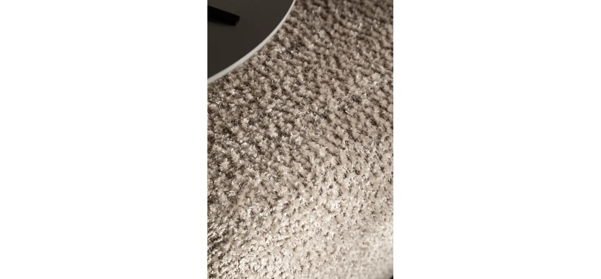 Trapezsofa Motone - Ecke links mit 2-Sitzer, Stoff, Beige