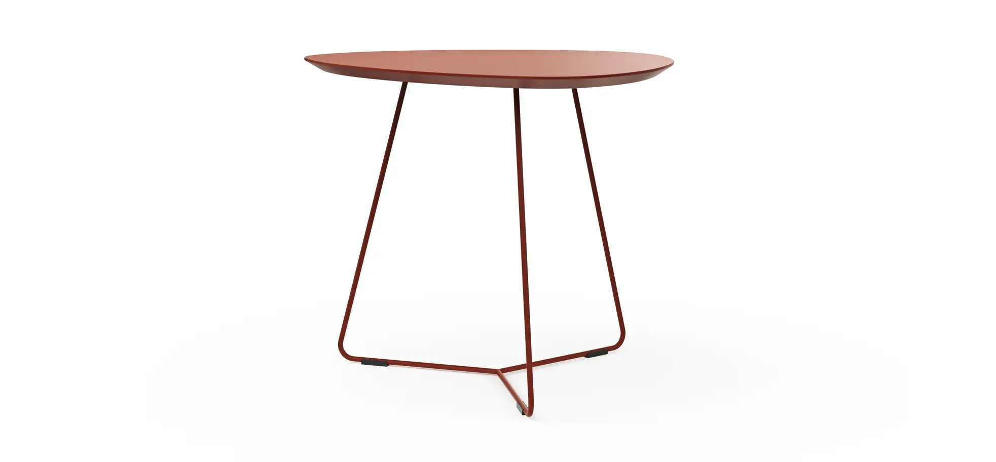 Ecktisch Fano - LBH ca. 59x50x50 cm, Fenix, Siena