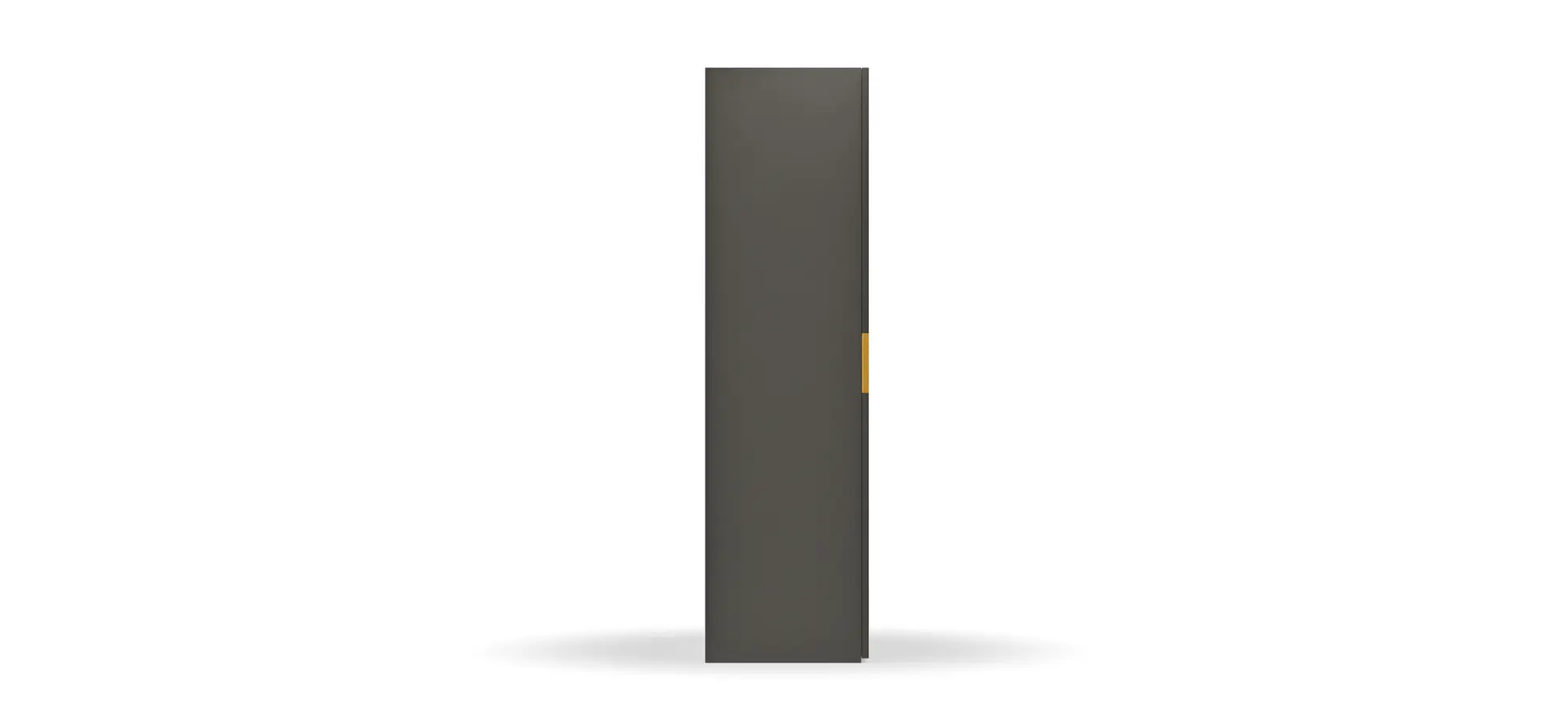 Schiebetürenschrank Loretto - B ca. 280 cm, Lack matt, Anthrazit