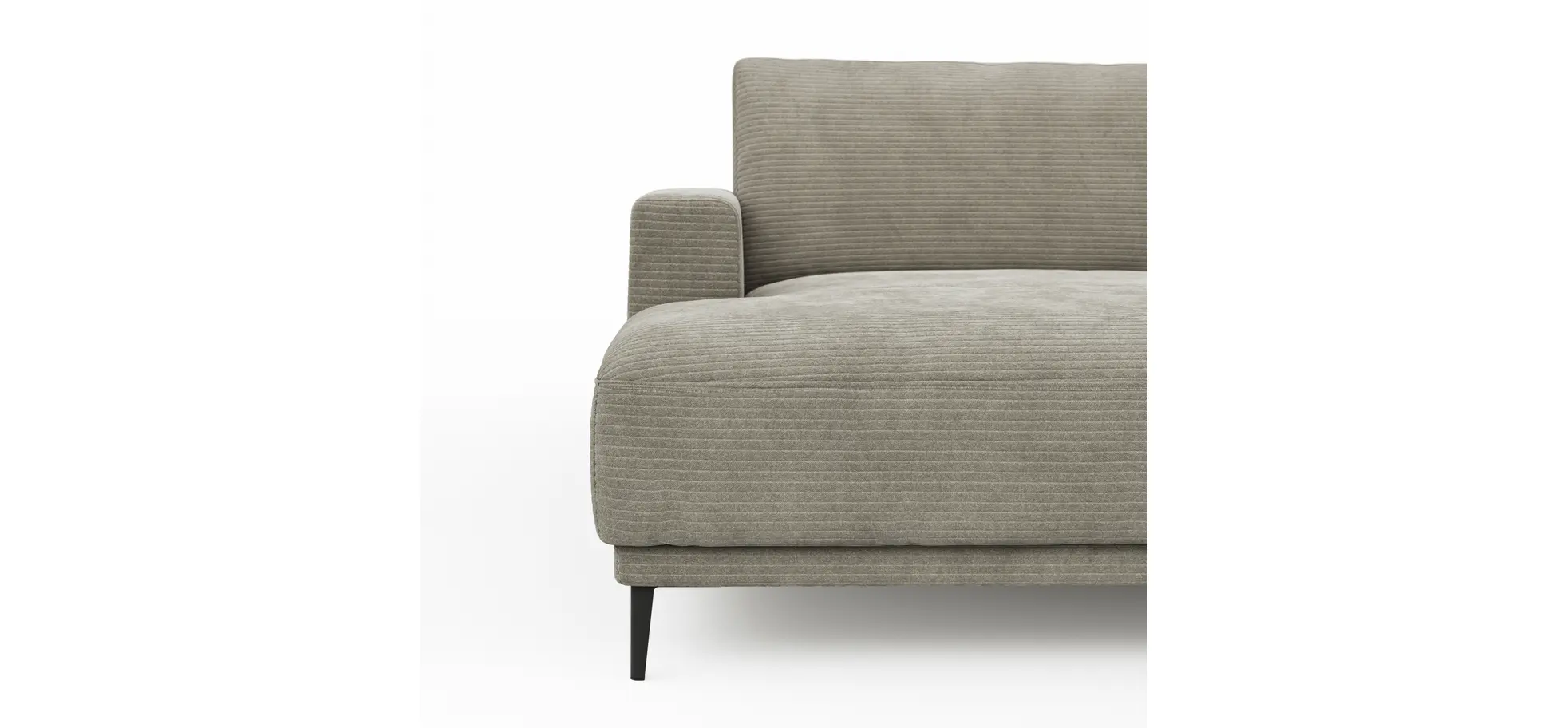 Longseat Solero - Stoff, Hellgrau