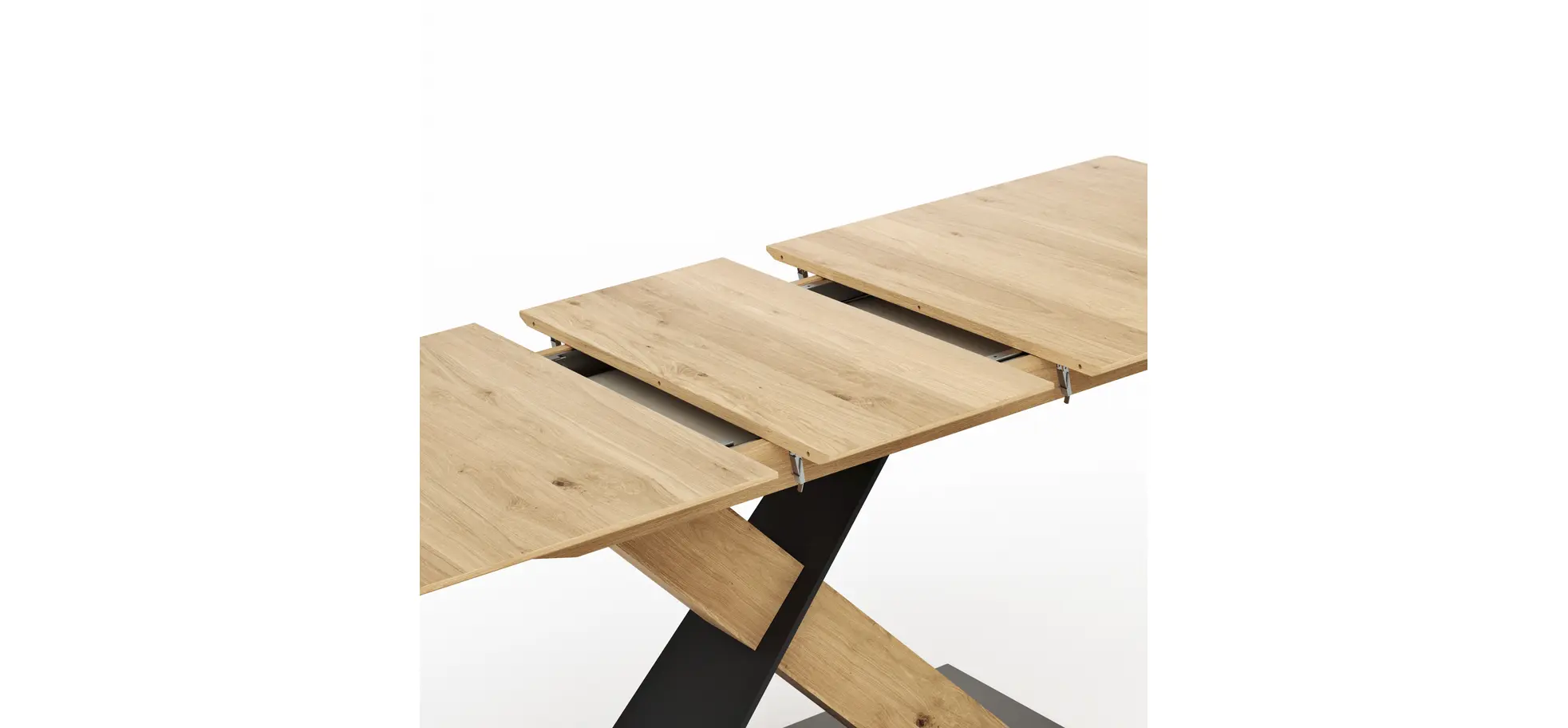 Esstisch Dinner - verlängerbar, LB ca. 140x90cm, Eiche furnier