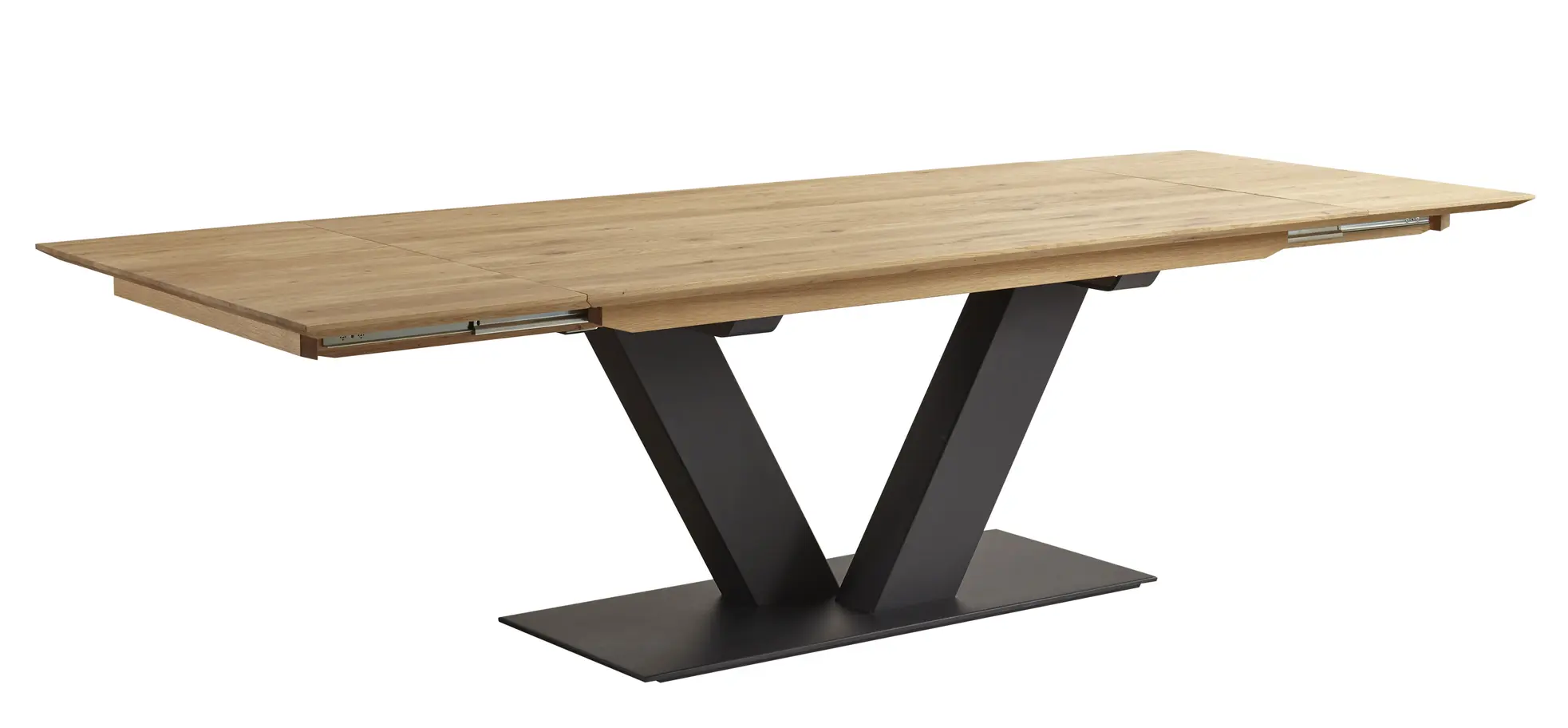 Esstisch Talara Lola V - ausziehbar, LB ca. 180x90 cm, Wildeiche geölt 135297