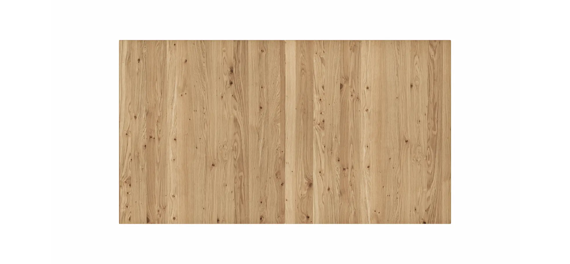 Esstisch Dinner - ausziehbar, LB ca. 180x100 cm, Eiche massiv