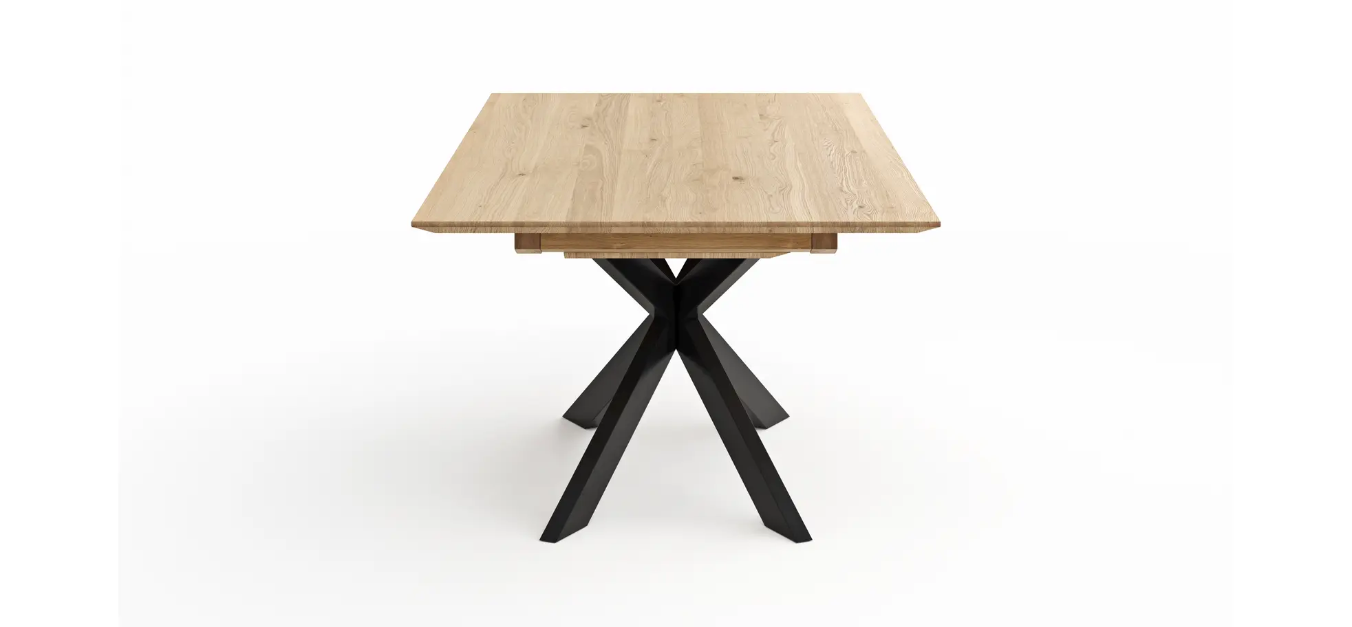 Esstisch Talara Lola - ausziehbar, LB ca. 200x100cm, Wildeiche Bianco