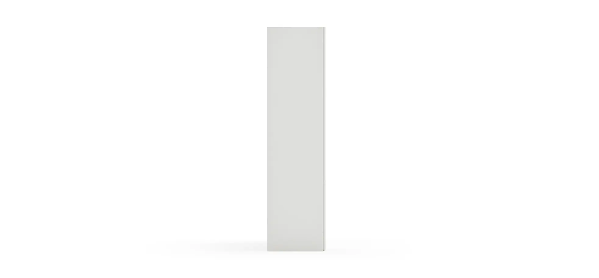 Drehtürenschrank Loretto - B ca. 280 cm, Lack matt, Weiß