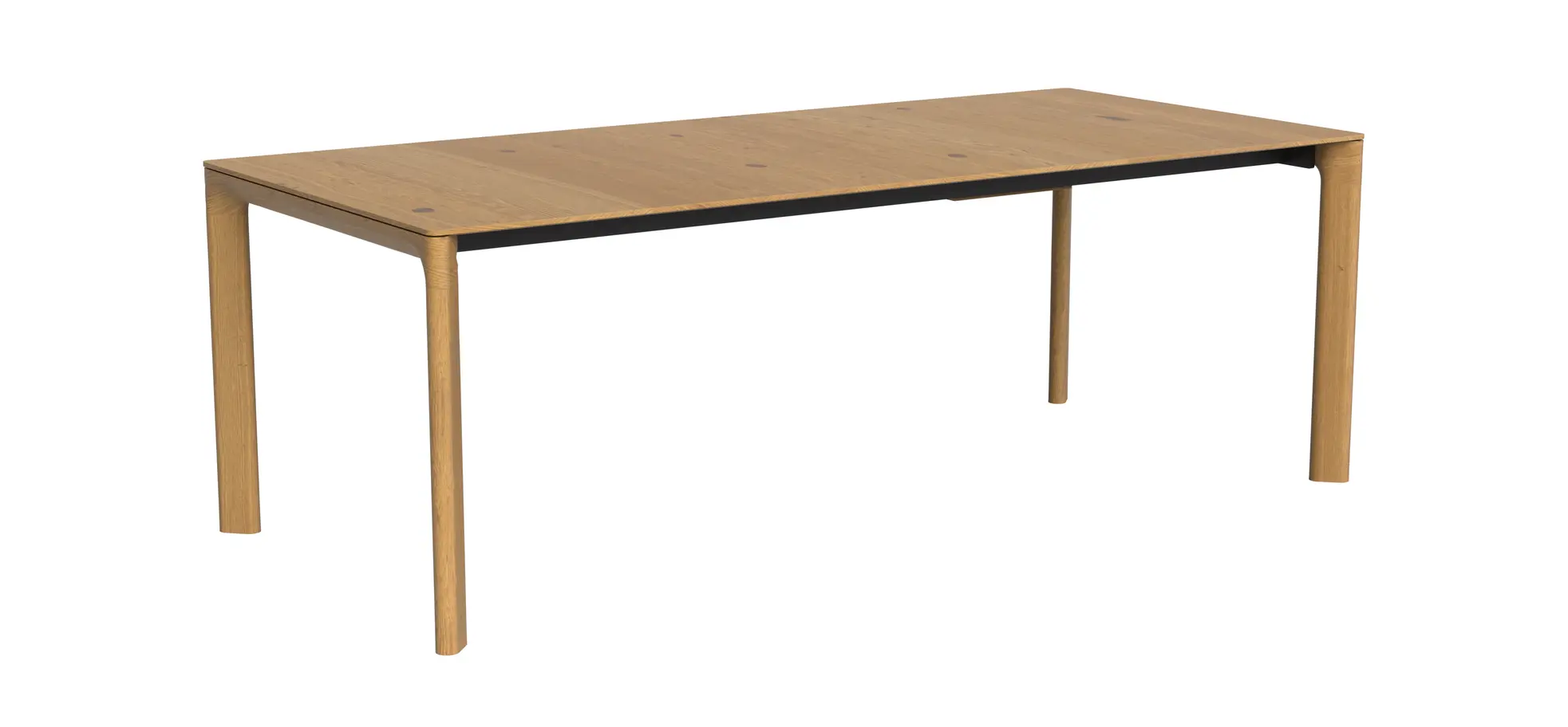 Esstisch 3400 - ausziehbar, LB ca. 220x100cm, Asteiche massiv 114946