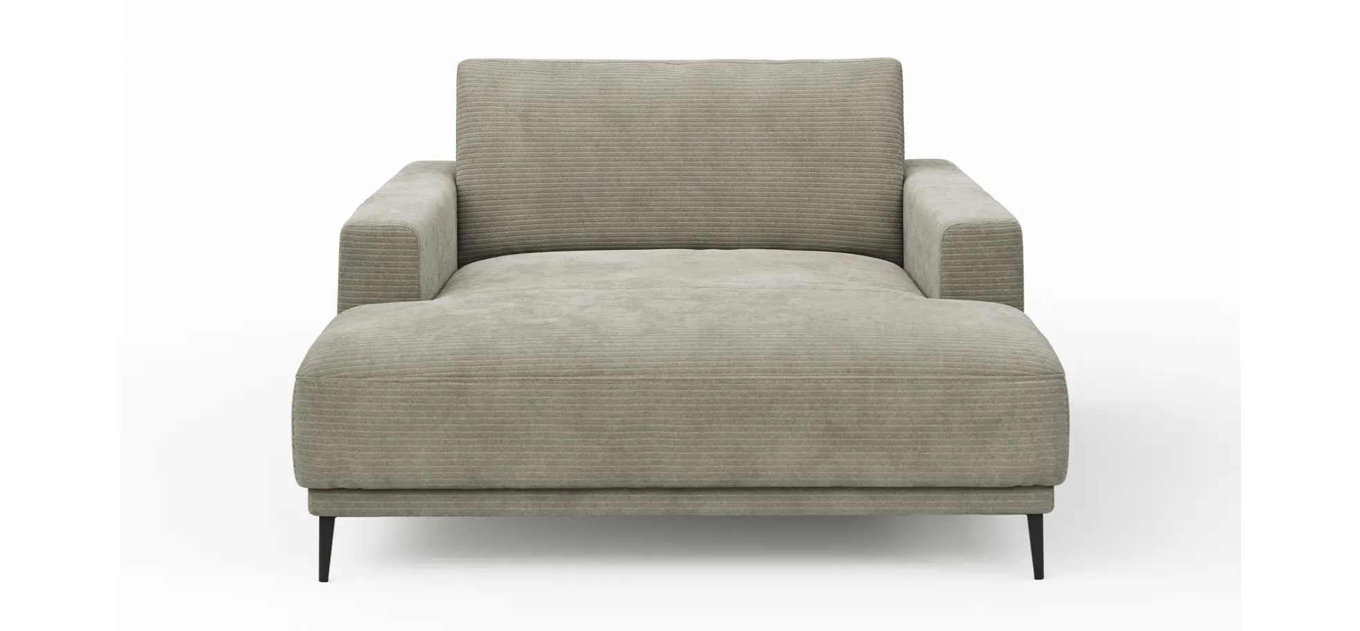 Longseat Solero - Stoff, Hellgrau