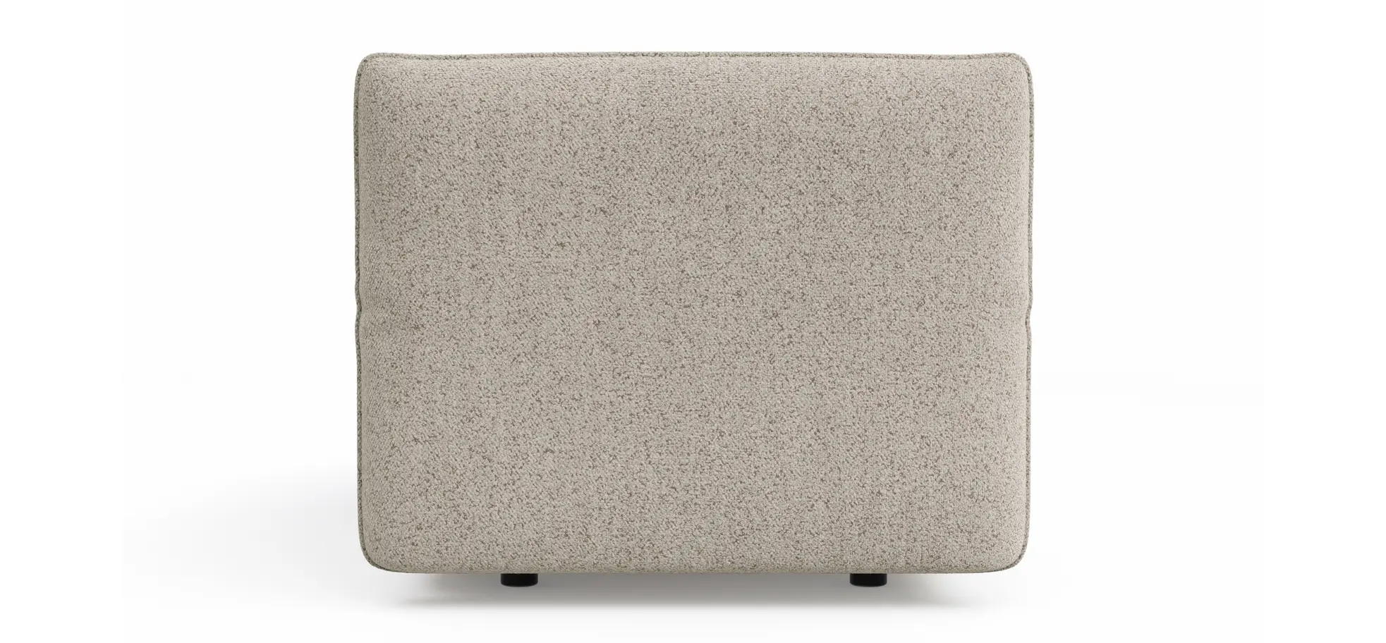 Sofa Motone - 3-Sitzer, Stoff, Beige