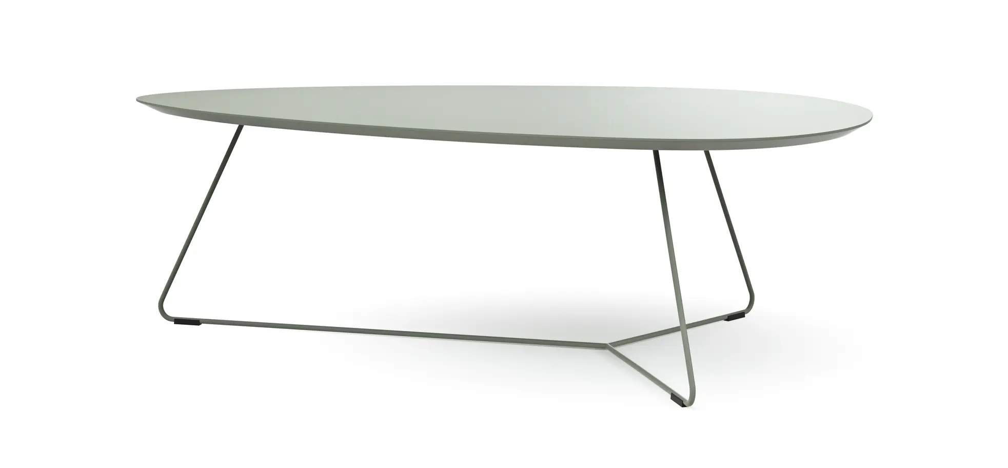 Couchtisch Fano - LBH ca. 121x75x38 cm, Fenix, Olivgrün