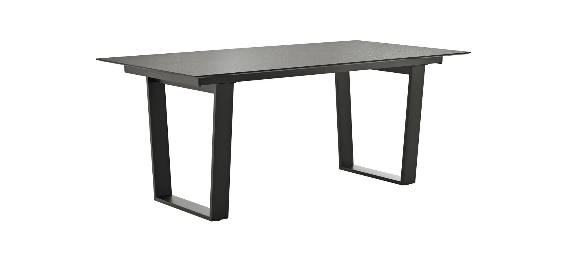 Esstisch Dinner - LB ca. 180x95 cm, Kunststoff, Dunkelgrau 106241