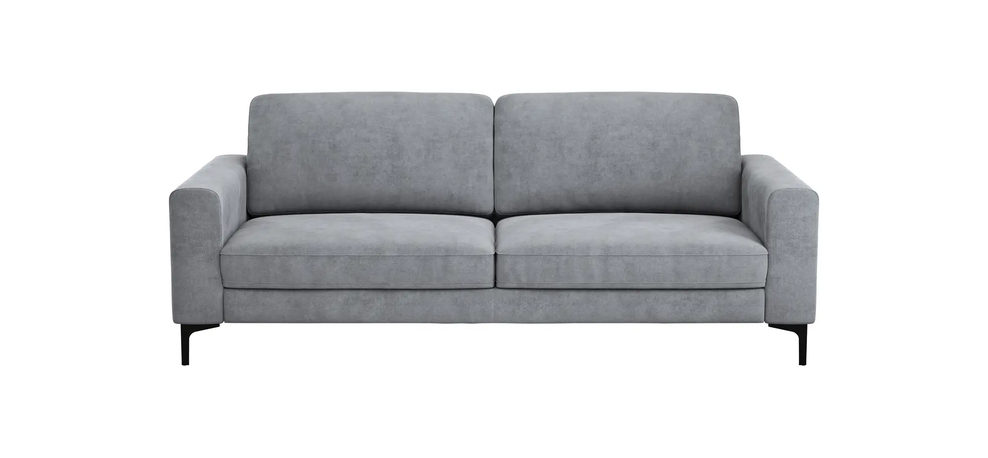 Sofa Oviedo - 3-Sitzer, Stoff, Grau 102358