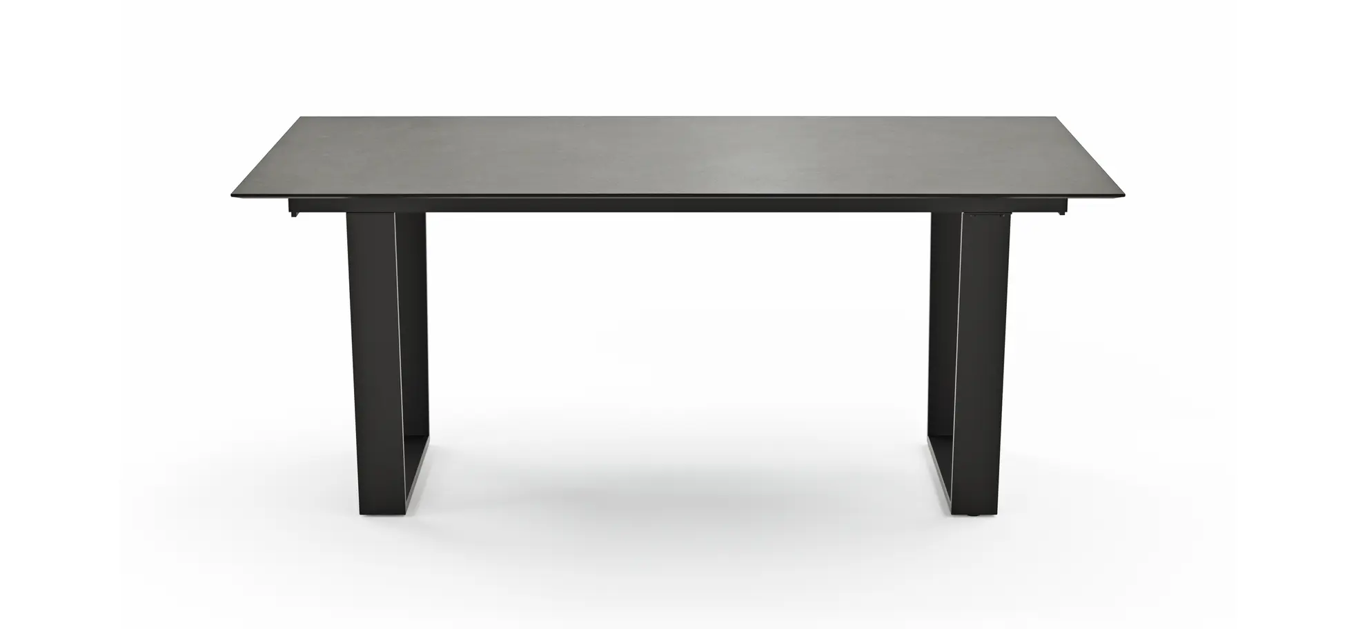 Esstisch Dinner - verlängerbar, LB ca. 180x95 cm, Kunststoff, Grau
