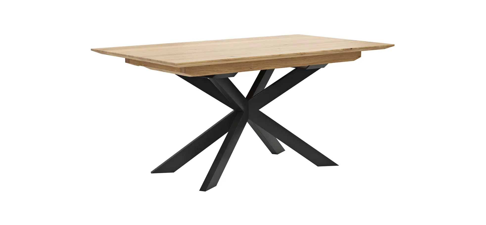 Esstisch Talara Lola - ausziehbar, LB ca. 160x90cm, Wildeiche Bianco 118663