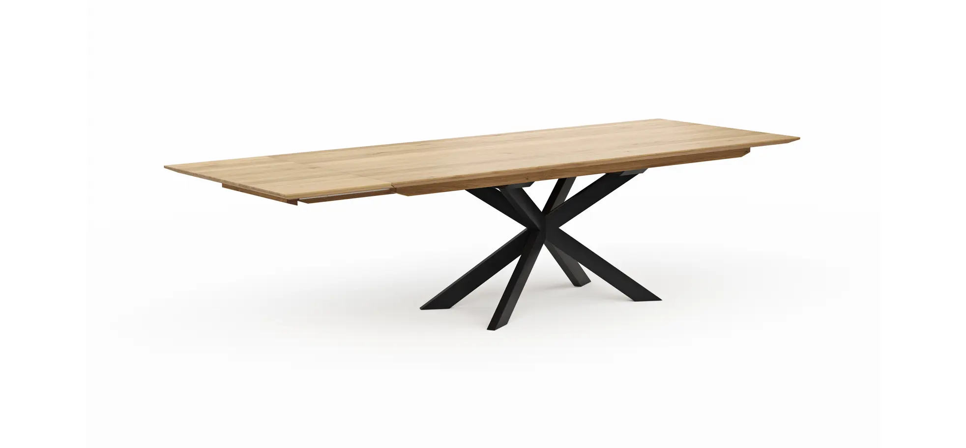 Esstisch Talara Lola - ausziehbar, LB ca. 240x100cm, Wildeiche Bianco