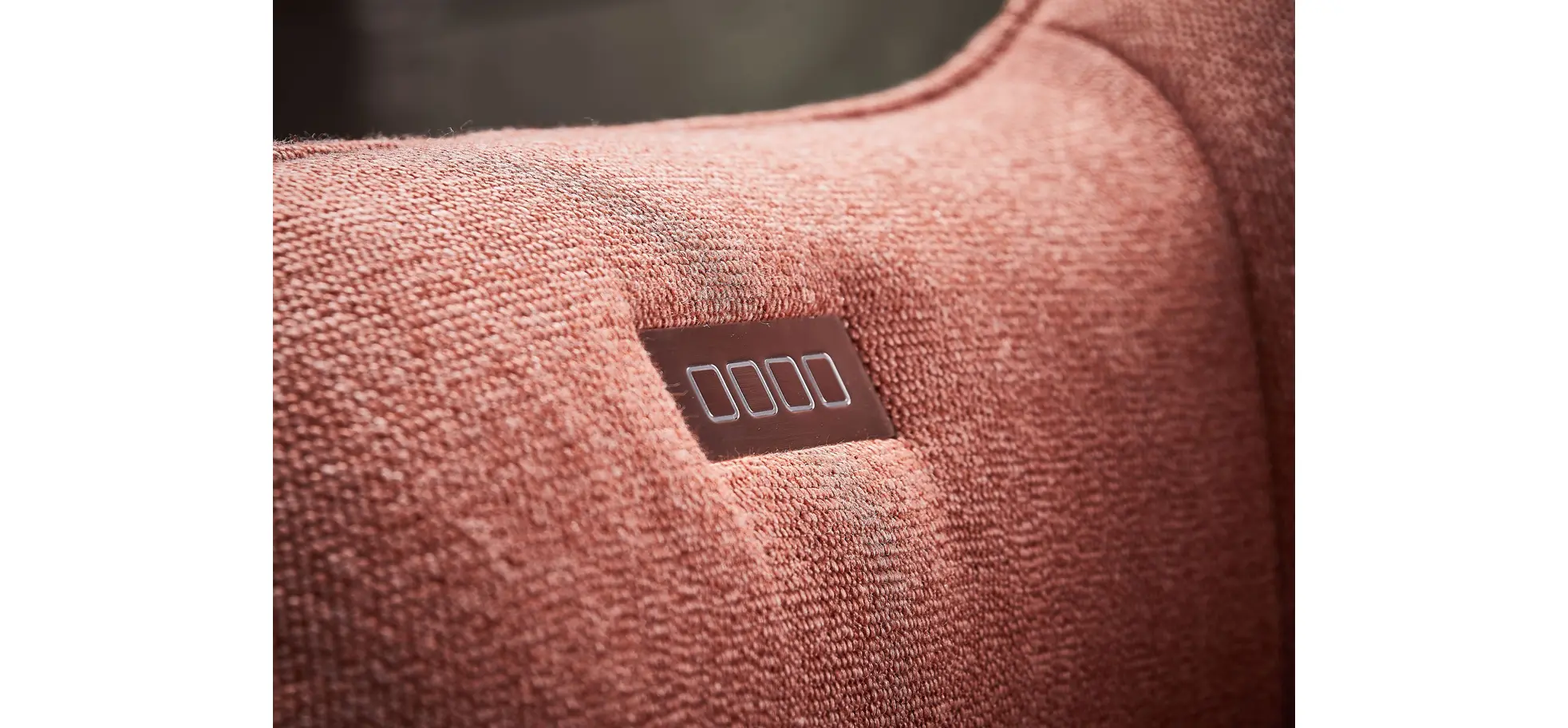 Relaxsessel Girona -  Relaxfunktion (motorisch) und Aufstehhilfe, Stoff, Leder, Rose