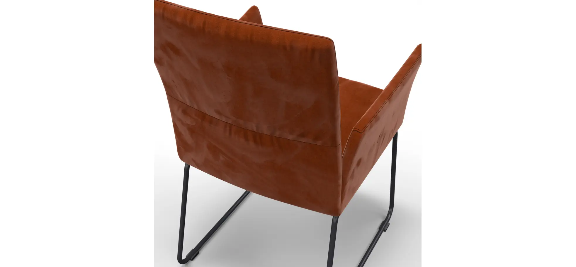 Armlehnstuhl Salamanca - Stoff, Rost