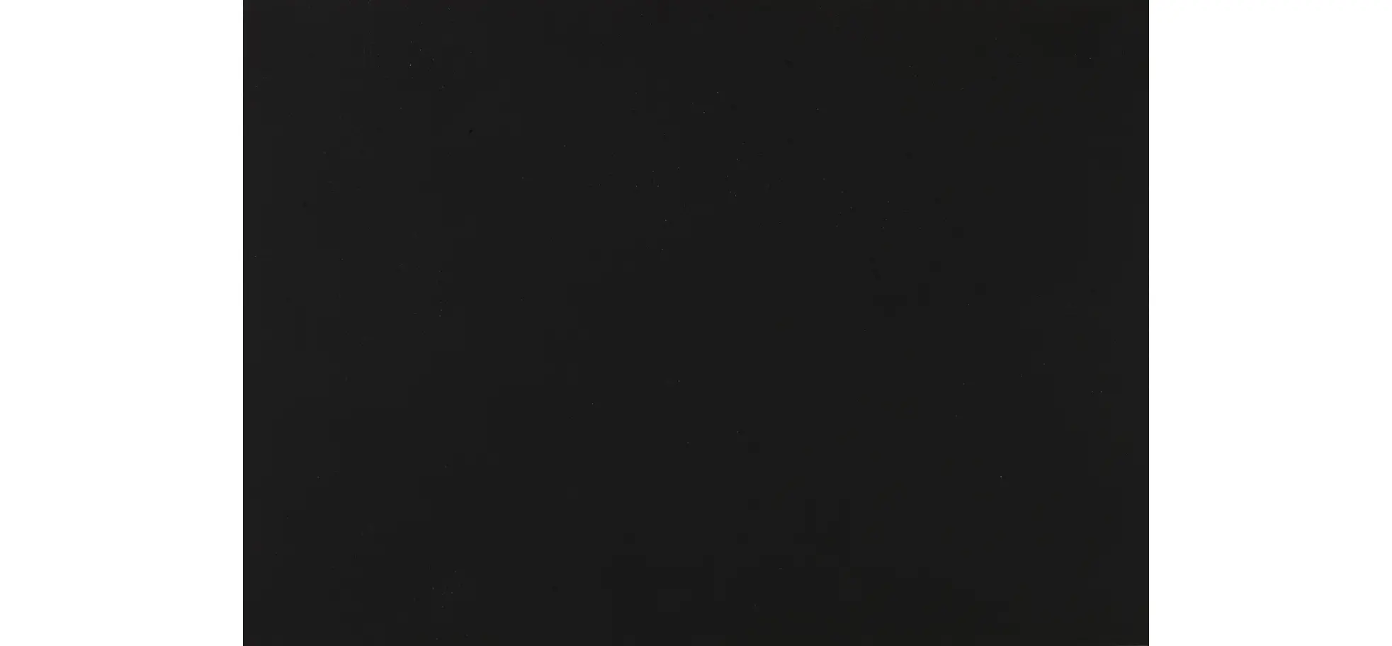 Ecktisch Fano - LBH ca. 59x50x50 cm, Fenix, Schwarz