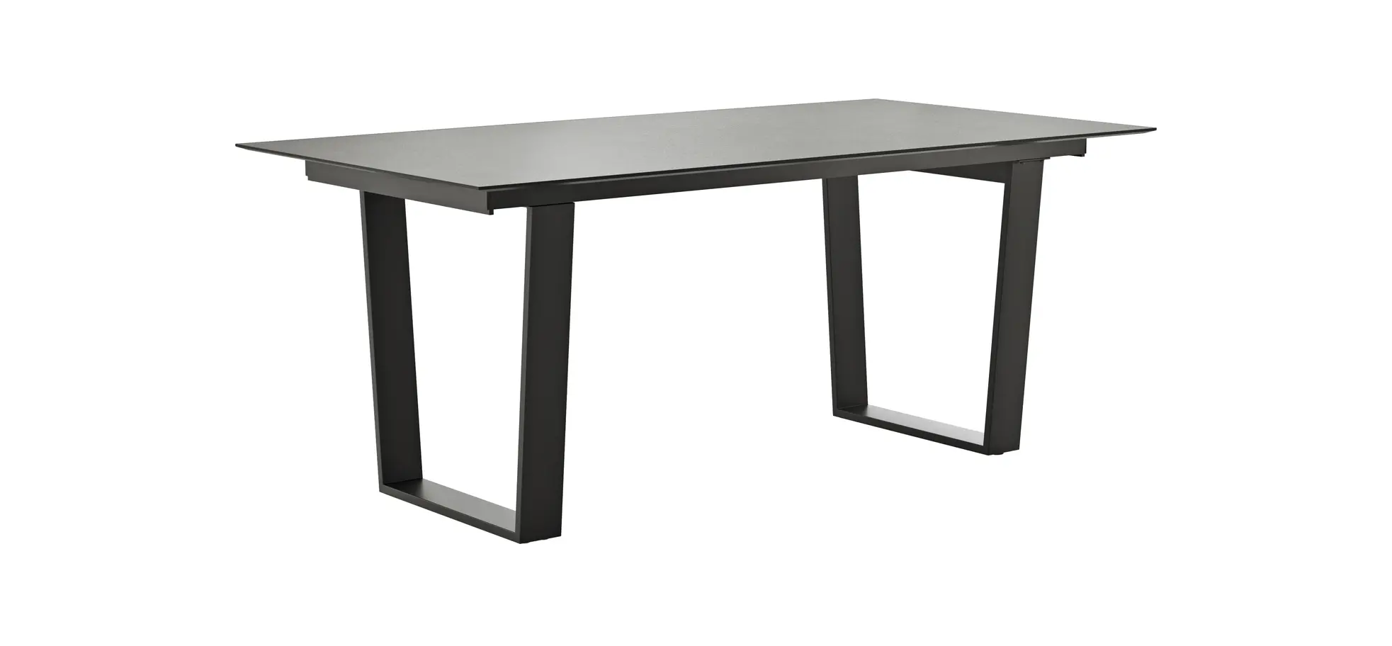 Esstisch Dinner - verlängerbar, LB ca. 180x95 cm, Kunststoff, Grau 106237