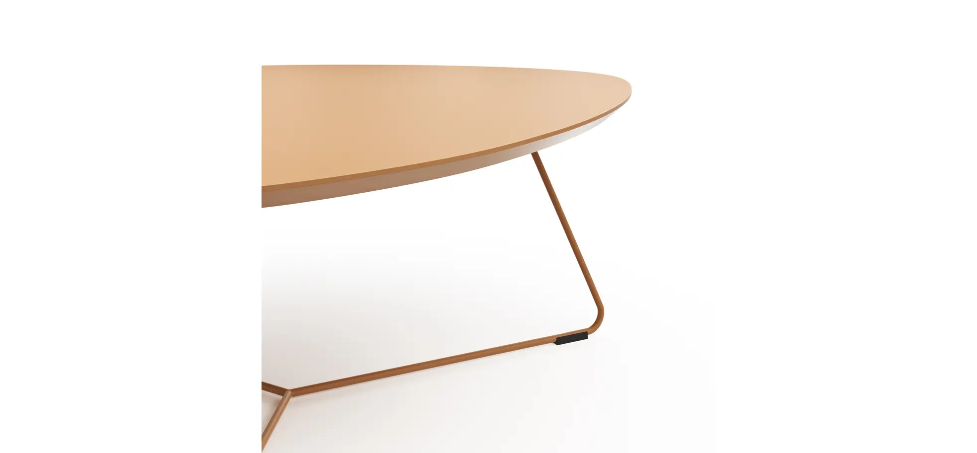 Couchtisch Fano - LBH ca. 87x78x33 cm, Fenix, Beige