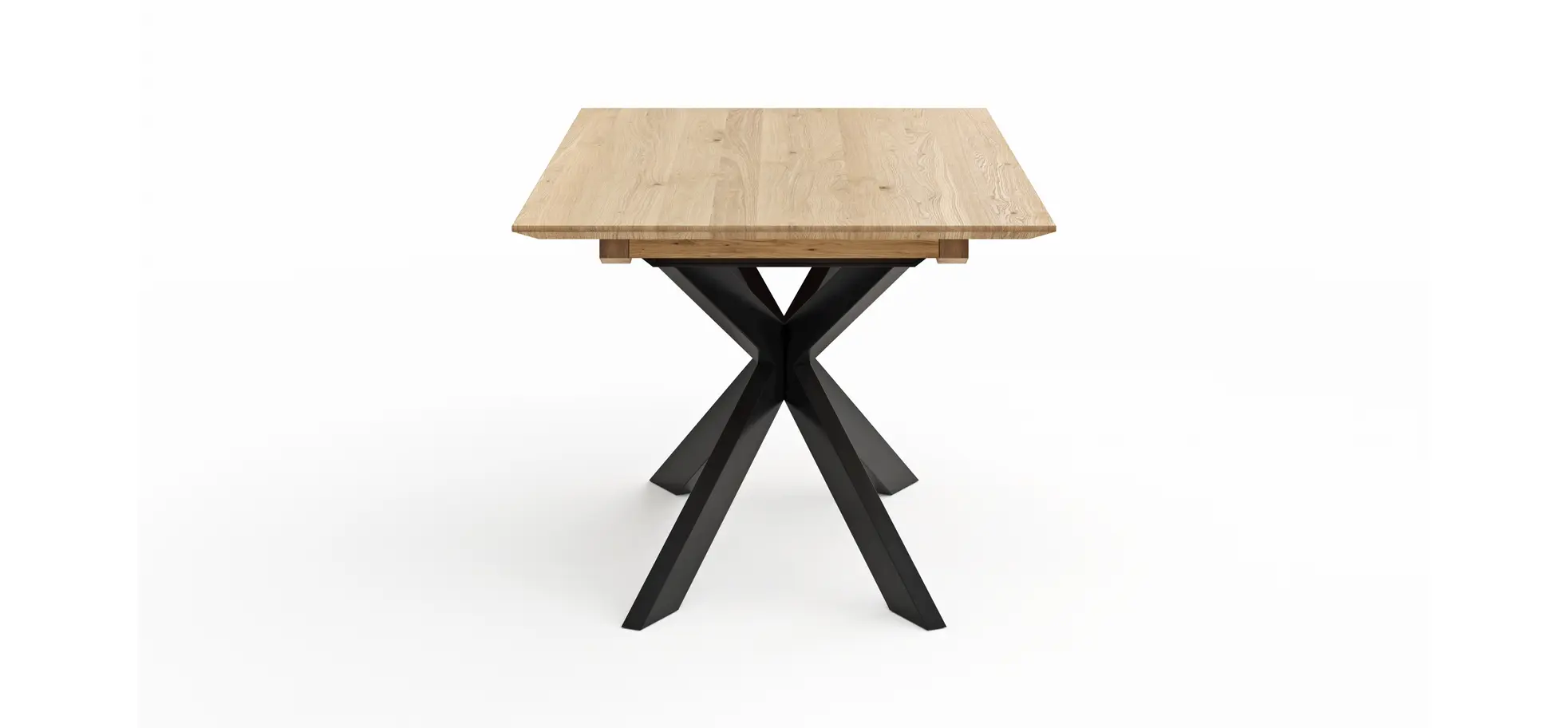 Esstisch Talara Lola - LB ca. 160x90cm, Wildeiche Bianco