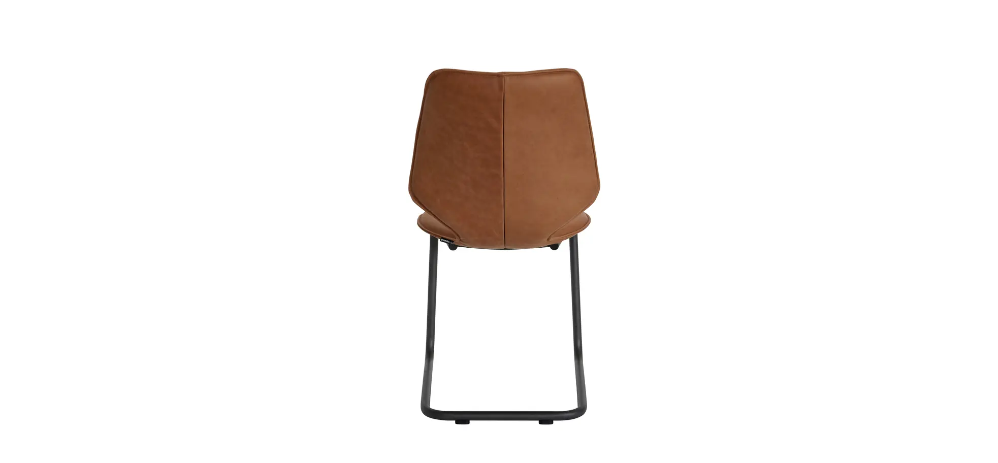 Freischwinger Penthouse - Leder, Braun